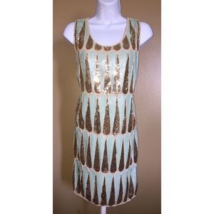 Pronto One-size sequined front dress